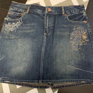 Jean skirt